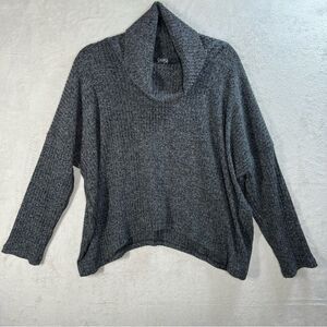 CLARA SUNWOO Heather Gray Cowl Neck Sweater